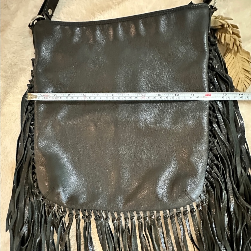Krystal Simpson x Coach Limited Edition Fringe Leather Bag Boho Vintage - Picture 10 of 16